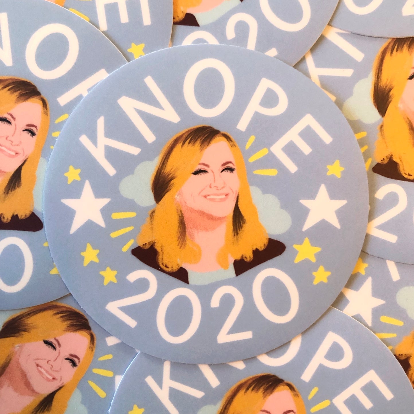 KNOPE 2020 Sticker | Inspired by Leslie Knope from Parks and Recreation