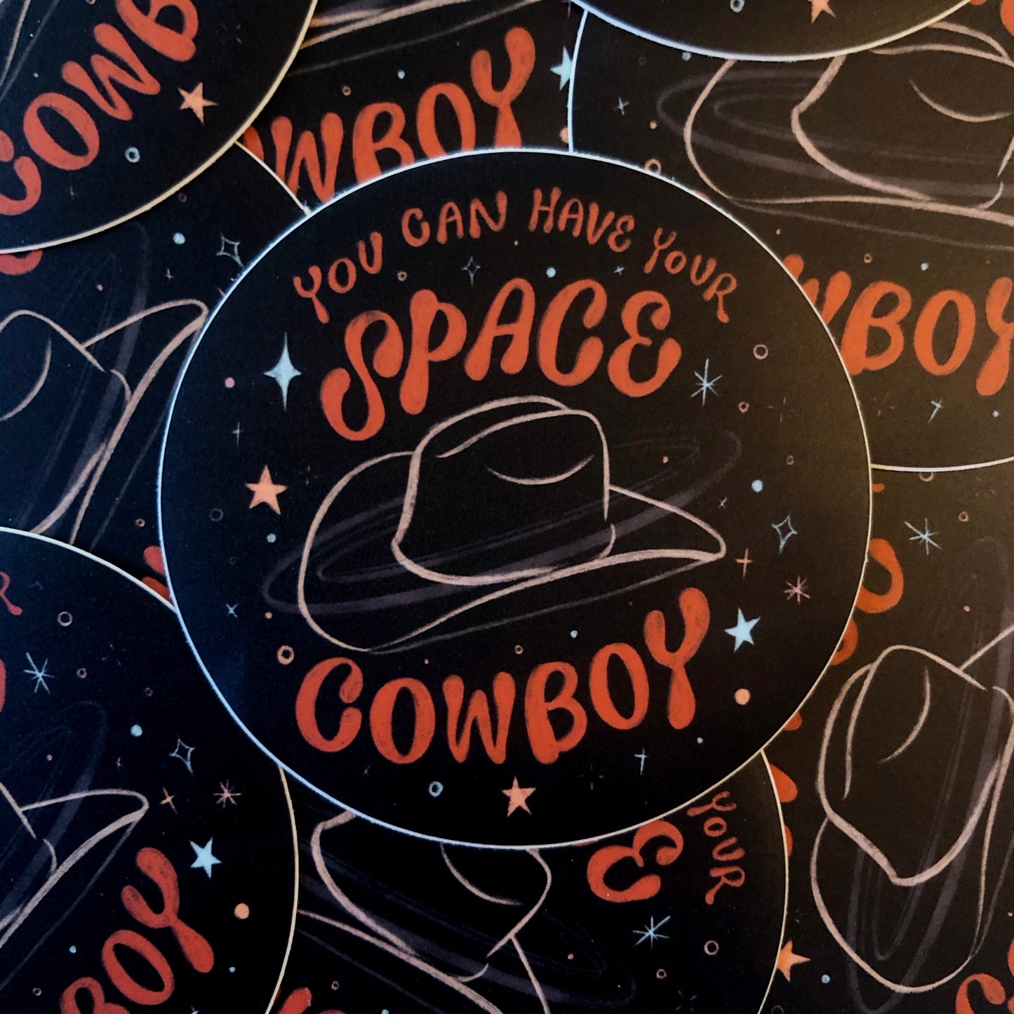 Space Cowboy Sticker