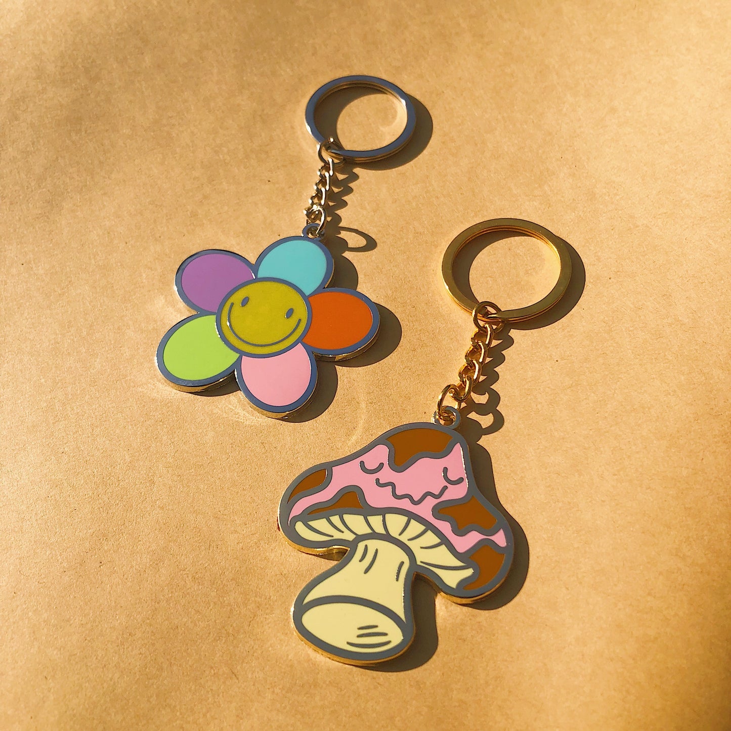 Mushroom Keychain