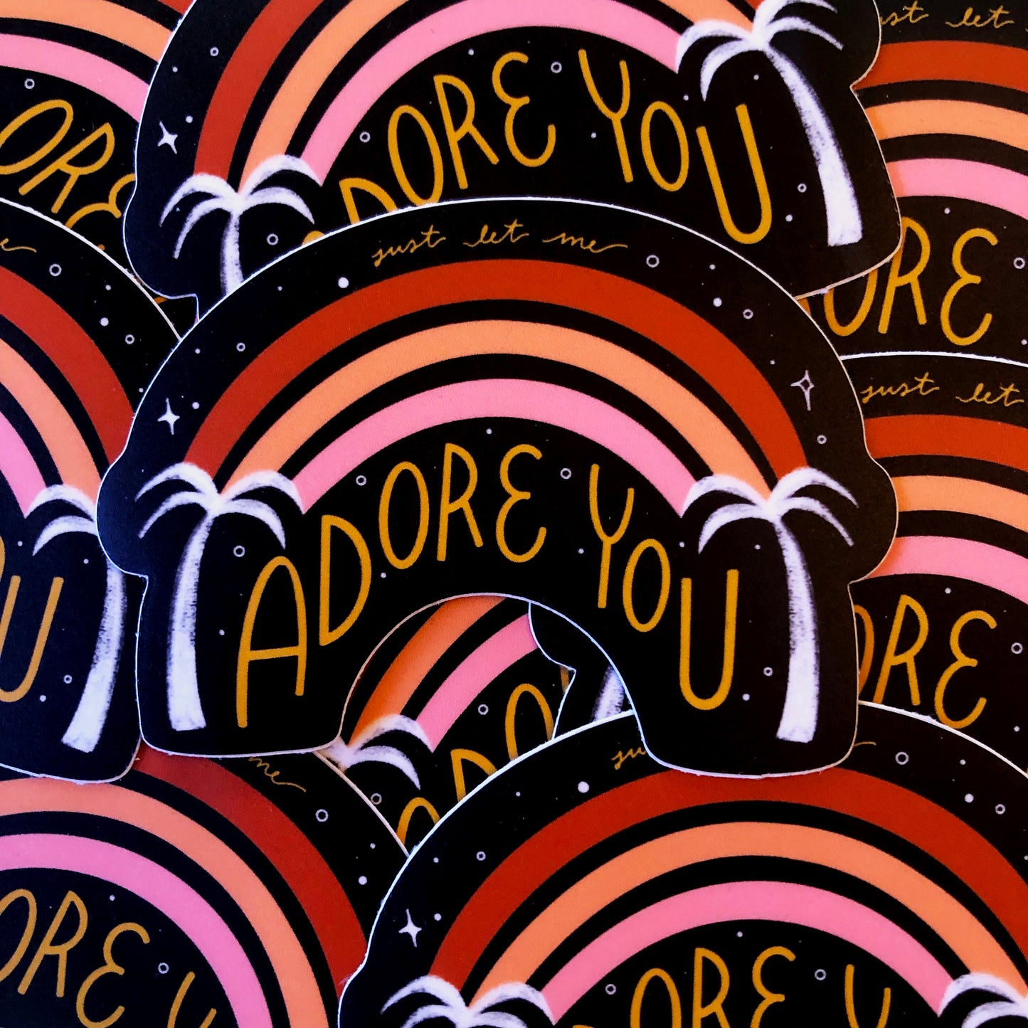 Adore You Sticker