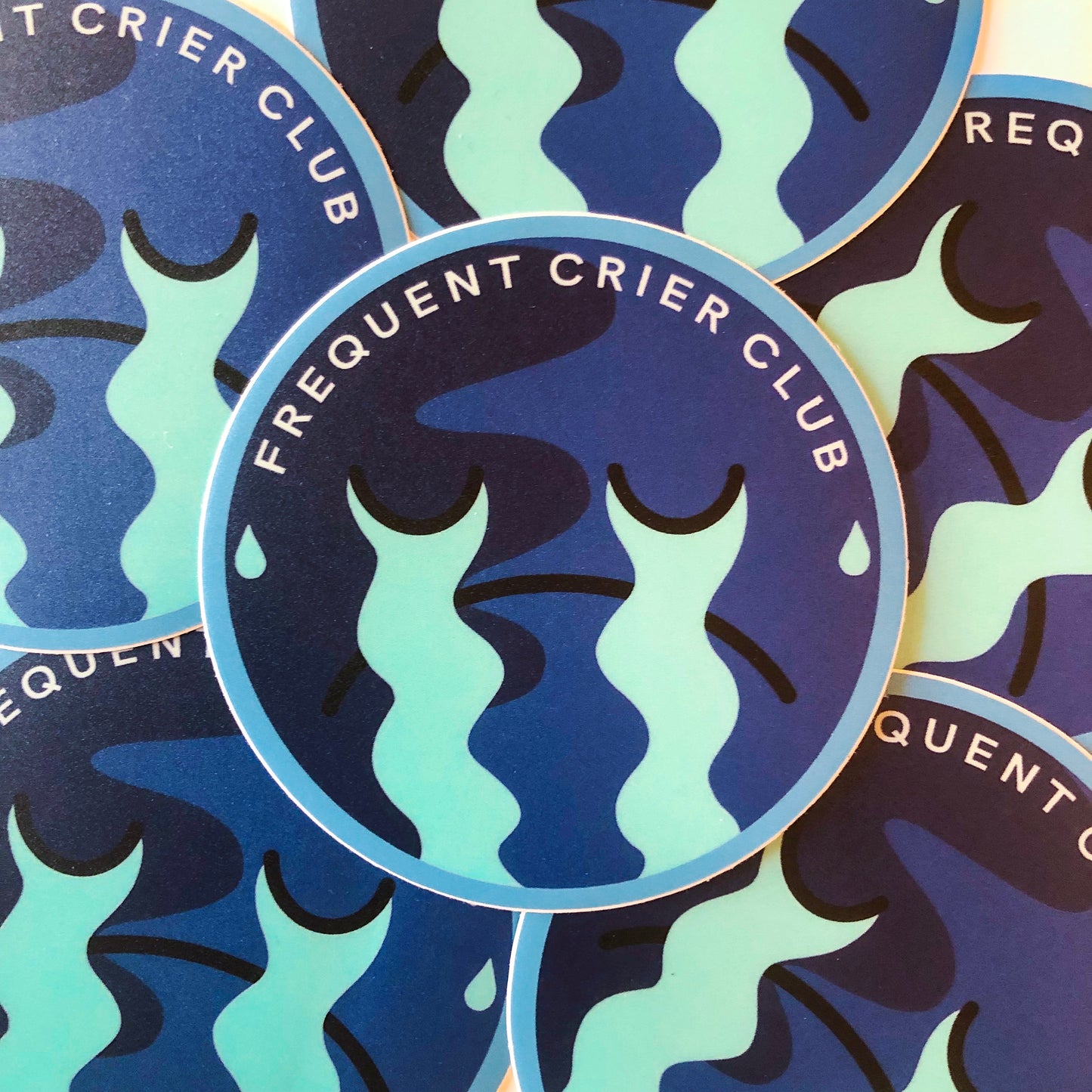 Frequent Crier Club Sticker