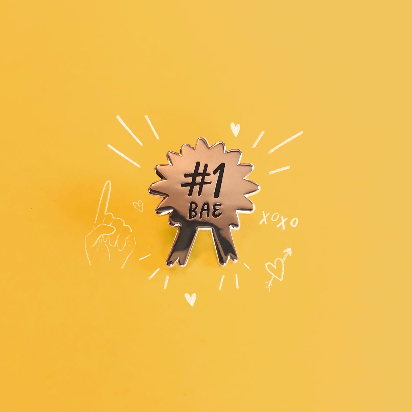Best Bae Enamel Pin