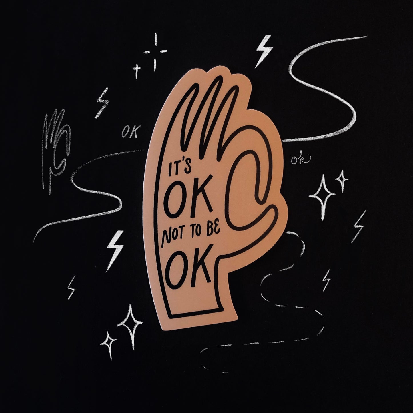 It’s OK Not to Be OK Sticker