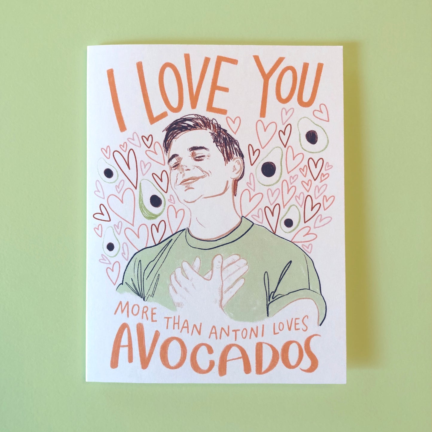 Fab Five Note Cards - Set of 5 - BLANK INSIDE