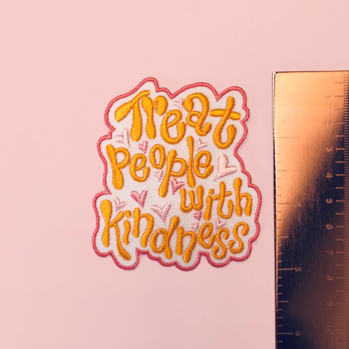 Treat People With Kindness Patch | TPWK Harry Styles Inspired Embroidered Patch