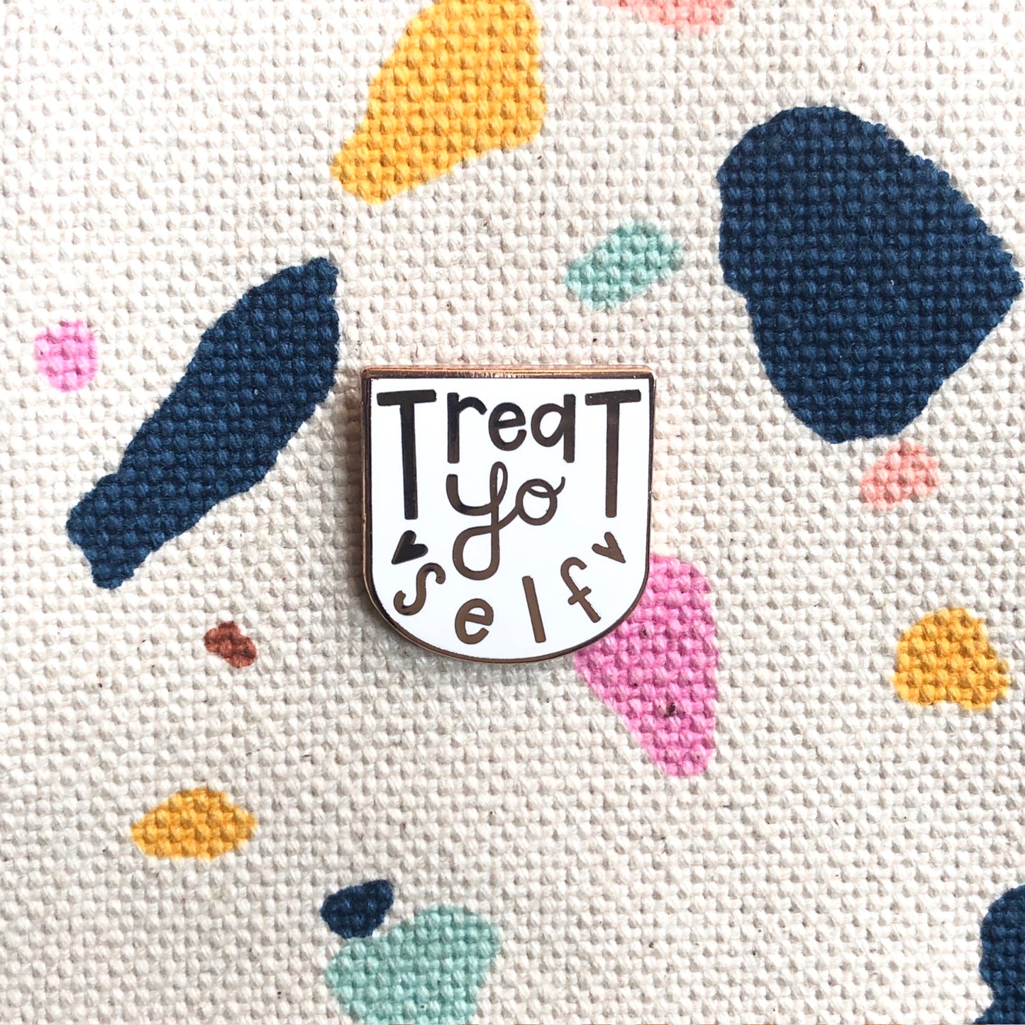 Treat Yo Self Enamel Pin | Inspired by Parks and Recreation