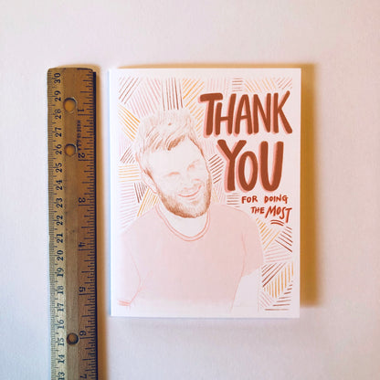 Fab Five Note Cards - Set of 5 - BLANK INSIDE