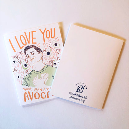 Fab Five Note Cards - Set of 5 - BLANK INSIDE