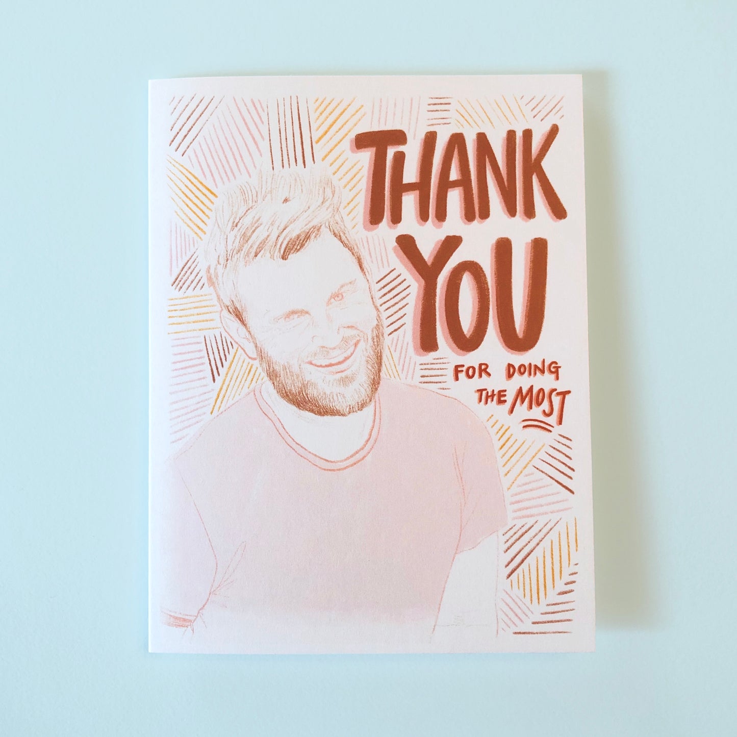 Fab Five Note Cards - Set of 5 - BLANK INSIDE