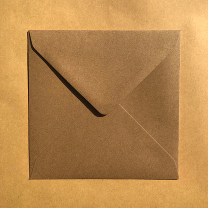 Babe! - HS Inspired Recycled Paper Square Greeting Card - BLANK INSIDE