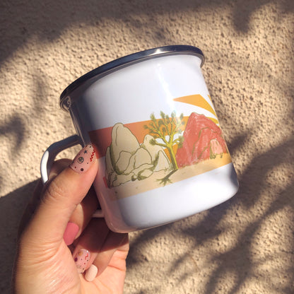 Joshua Tree National Park Inspired Enamel Mug