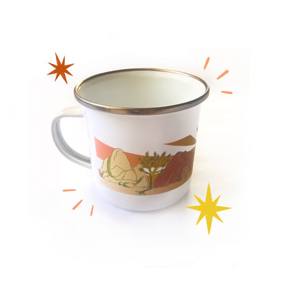 Joshua Tree National Park Inspired Enamel Mug