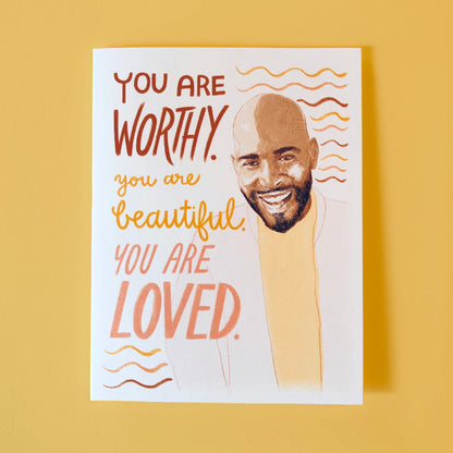 Fab Five Note Cards - Set of 5 - BLANK INSIDE