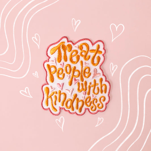 Treat People With Kindness Patch | TPWK Harry Styles Inspired Embroidered Patch
