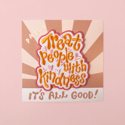 Treat People With Kindness Patch | TPWK Harry Styles Inspired Embroidered Patch